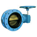 High Performance Double Eccentric Butterfly Valve with Handle